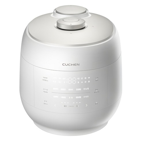 쿠첸 그레인 듀얼프레셔 IH 전기압력밥솥 10인용, CRT-UPDS1070W, 화이트