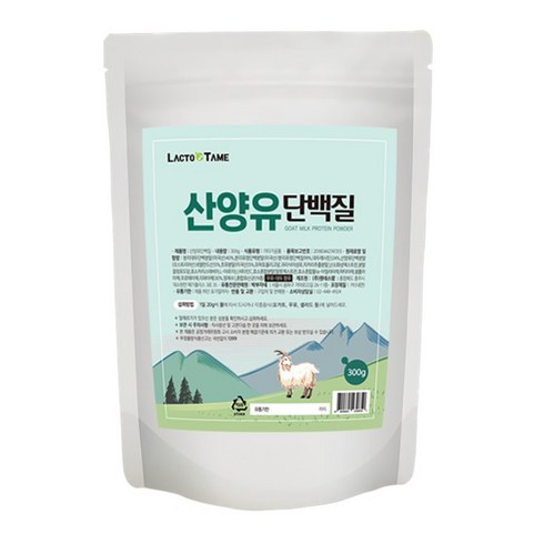 락토테미 산양유 단백질 분리유청 분말 가루, 1개, 300g
