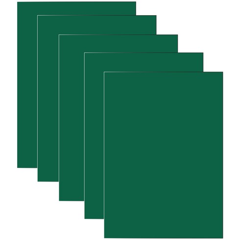 다한진 컬러 포맥스판 A3(297mm420mm*5T) 두께5mm 교재용 미술용 DIY용, 5개, 녹색
