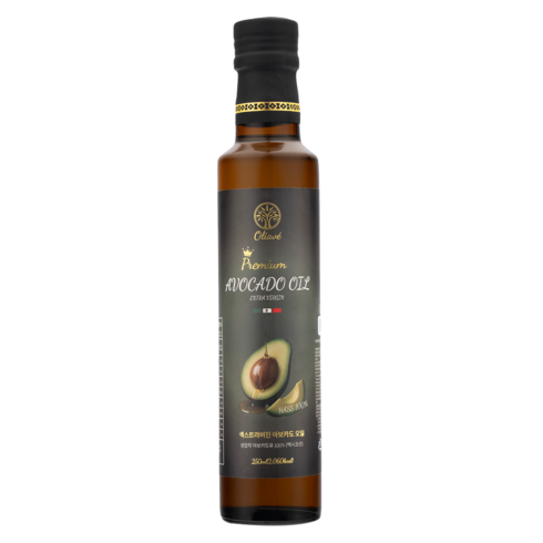 올리아베 엑스트라버진 멕시코 최상급 HASS품종 % 냉압착 아보카도오일, 1개, 250ml