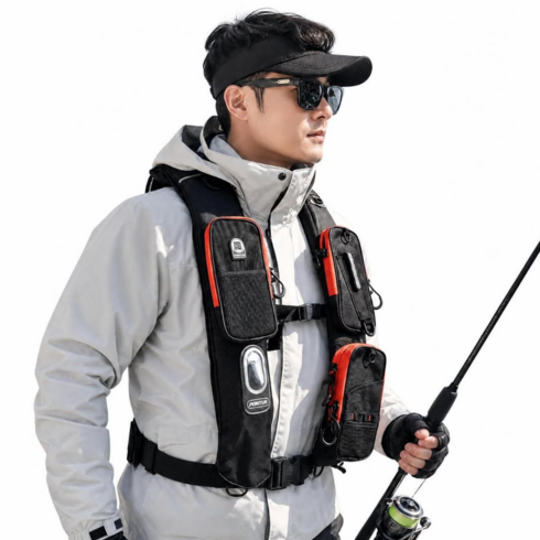 폰터스 자동팽창식 구명조끼 PL-9500