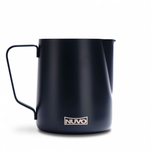 누보 테프론 스팀피쳐 350ml, 블랙, 1개