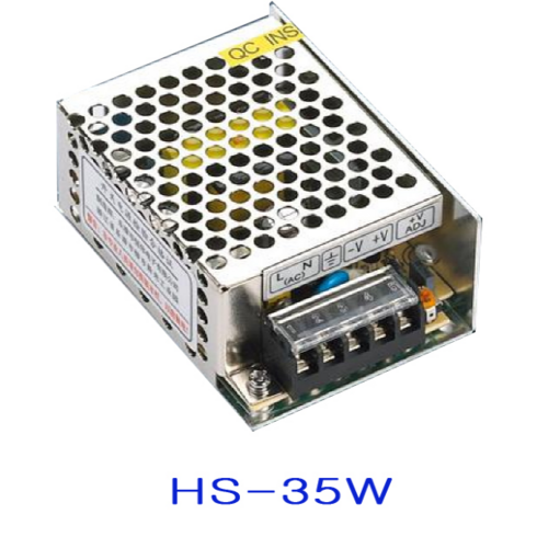 KC안전인증 산업용 비방수 SMPS HS-35W 12V 아답터 전원공급장치, 1개