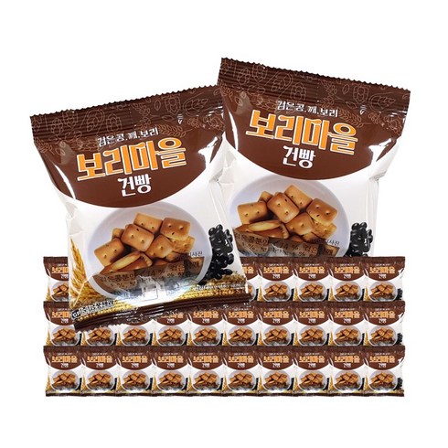 금풍제과 검은콩깨 보리건빵, 30g, 30개