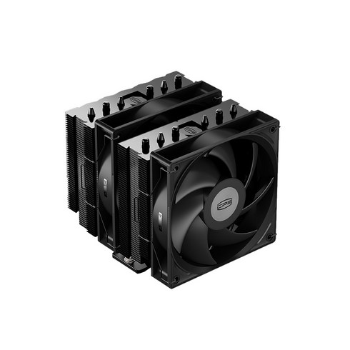 PCCOOLER CPS RT620 PRO 카본스틸, 1개, 블랙