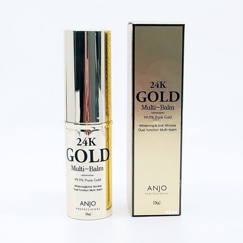 앙쥬 24K 골드 기미 주름 미백 멀티밤 - ANJO 24K Gold Multi Balm, 9g, 1개