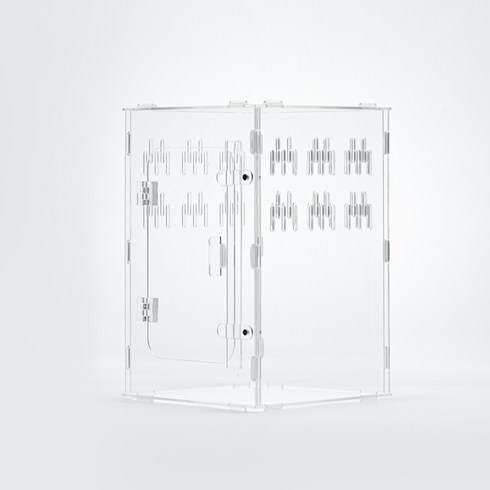 blitopia 펫앤홈 게코 도마뱀 아크릴 사육장, 20*20*30CM, 1개