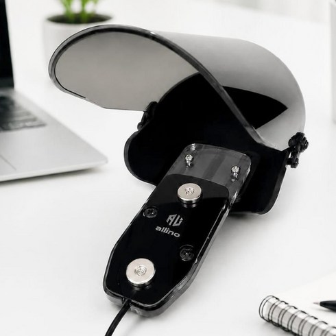 알리노 오토바이 햇빛가리개 자석충전거치대 LED USB 5V 충전패드 딱판, 본체 +, 핸들형마운트