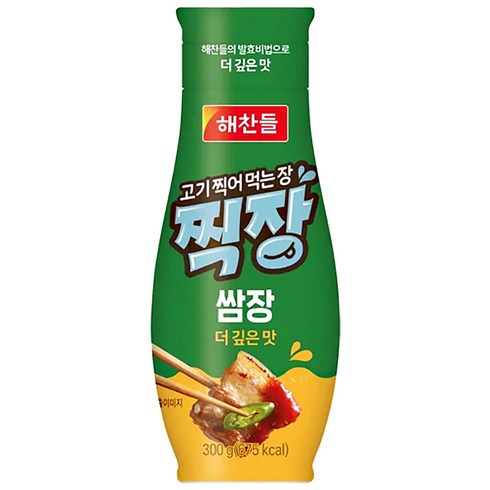 해찬들 찍장 쌈장 튜브형, 300g, 1개