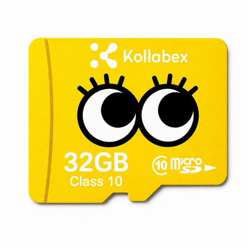 Kollabex 프리미엄 캐릭터 마이크로 SD카드, 1개, 32GB