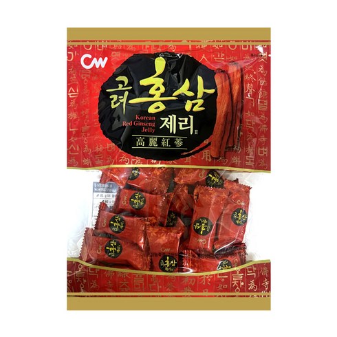 청우식품 고려 홍삼 제리 2, 350g, 4개