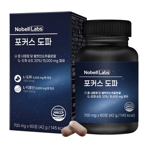 노벨랩스 포커스 도파, 1박스, 60정