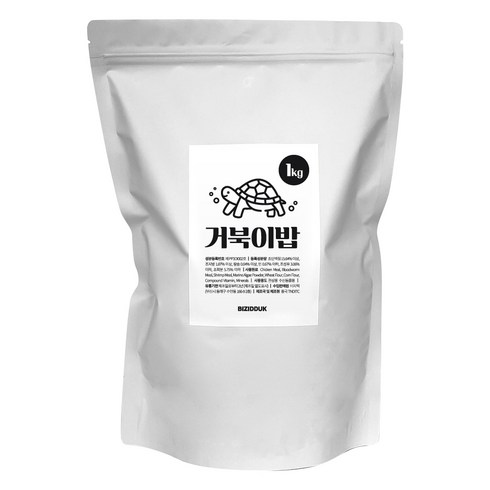 비지떡 거북이밥, 1kg, 1개