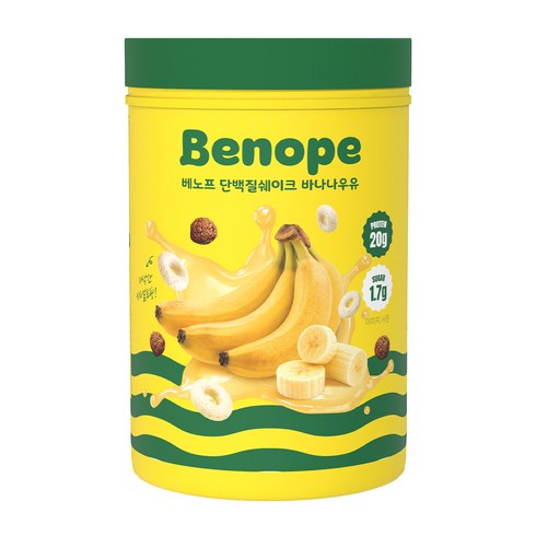 베노프 단백질쉐이크 바나나우유맛, 1개, 600g