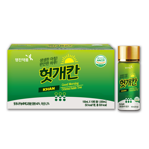 영진 헛개칸 100ml, 60개