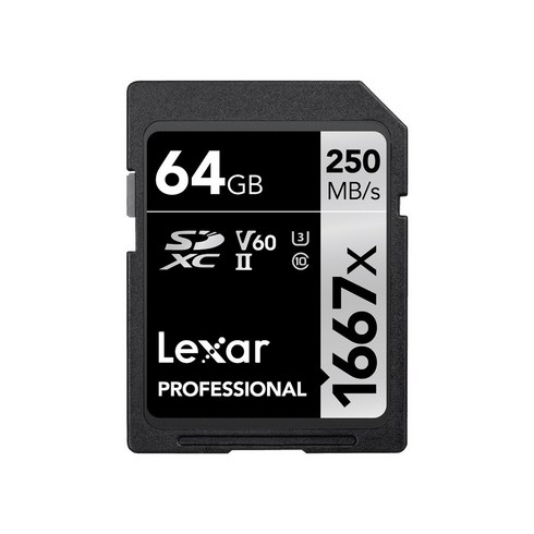렉사 SDXC 1667배속 UHS-2 카드 LSD128CB1667, 128GB, 1개