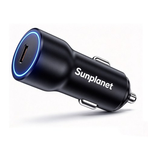 신지모루 Qi2.2 지원 오피디 초고속 PPS PD 차량용 충전기 45W, Black