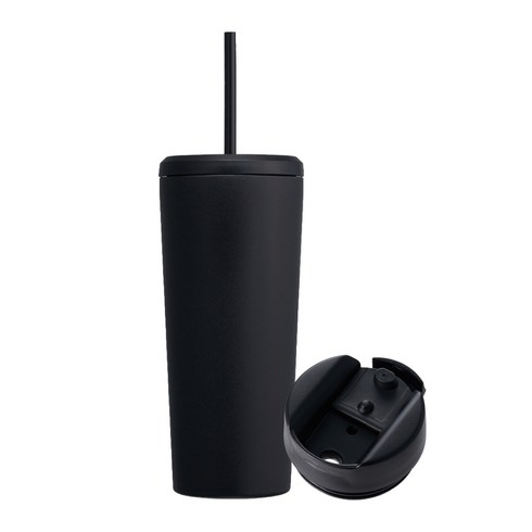 선망 투웨이 텀블러, 매트블랙, 610ml, 1개