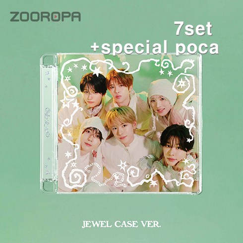 [7종세트/특전포카증정] 엔시티 위시 NCT WISH 정규앨범 1집 Ode to Love Jewel Case ver., 7CD+미공포