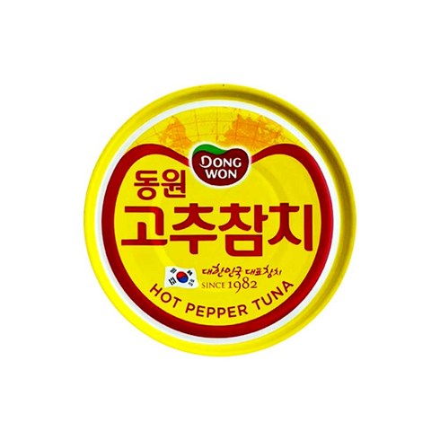 동원 고추참치, 100g, 9개