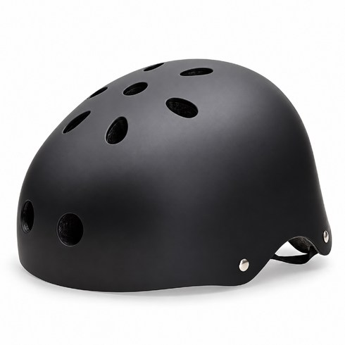 도미노스토리 어반 자전거헬멧 전동킥보드 헬멧 인라인 스케이트 보드 JM-707 성인용, 블랙, 1개