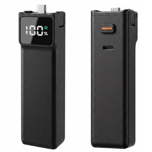 RUN기술 오즈모 포켓4P/4/3 배터리 핸들 5000mAh, 1개, PH01