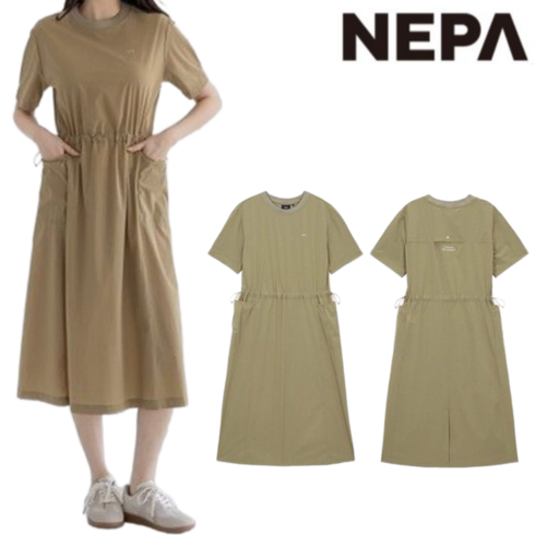 [백화점 정품] 네파 여성 경량 냉감 원피스 캠핑 일상 데일리룩