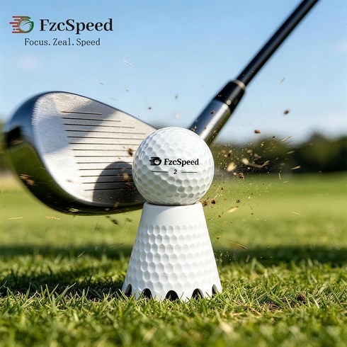 FzcSpeed 골프티 8개 세트 높이별 골프티꽂이 골프 연습용 다양한 사이즈, 1세트, 흰색