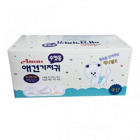 아몬스 수컷용 애견기저귀 특대형, 10개입, 1개