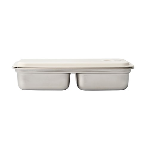 Bear 스텐 직장인 스팀 가열 보온도시락 밀프랩 런치박스, 1개, 도시락통 540ml 분리형