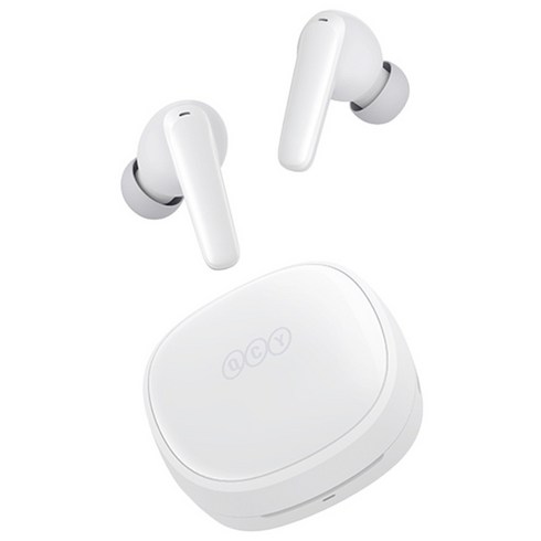 QCY T13X APP 블루투스 이어폰, T13X (한국정품/1년AS), 화이트
