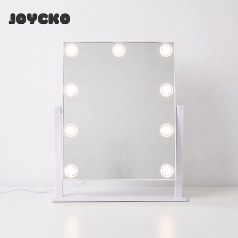 led 화장거울 화장 거울 탁상거울 대형 화장대 거울, 화이트