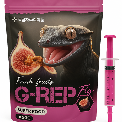 녹십자 무화과맛 슈퍼푸드 50g 컬러 주사기 증정, 1개
