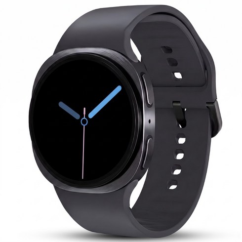 GS Watch8 M 스마트워치 한국어 지원 블루투스 통화 AI 연동 건강 관리 운동 모드, 44mm, 블랙