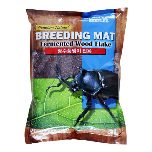 벅스킹덤 장수풍뎅이 발효톱밥 3L, 혼합, 1개