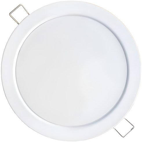 멜리빙 6인치 LED 15W 방습형 매입등, 화이트+주백색, 1개