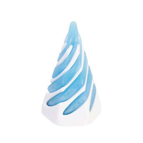 불가능한통과 피젯 퍼즐 3D프린터, 육각뿔 5.5cm, 화이트스카이 (P026), 1개