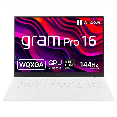 LG전자 2024 그램 Pro 16 코어Ultra5, 에센스화이트, 256GB, 16GB, WIN11 Home, 16Z90SP-GA5CK