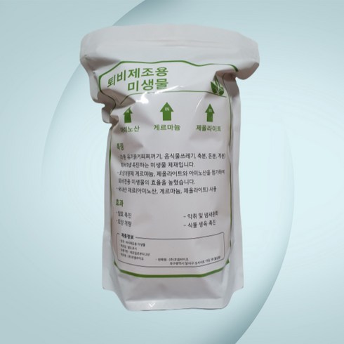 퇴비제조용미생물1KG 커피박퇴비만들기 퇴비용미생물, 1개, 1L