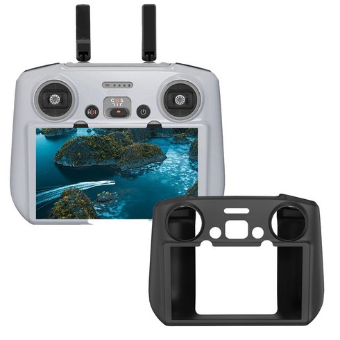 DJI RC2 조종기 실리콘 커버 리모컨 보호 케이스 진동 충격 방지 RC2 호환 실리콘 기버, 옵션7) RC2 실리콘 커버 (블랙), 1개