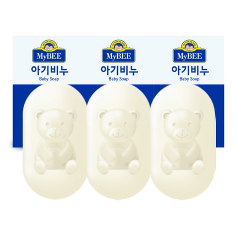 마이비 아기 비누, 100g, 3개