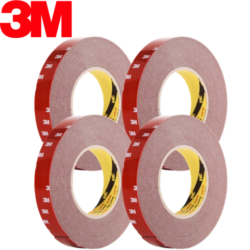 쓰리엠(3M) 대용량 11m 초강력 폼 양면테이프 20mm, 4개