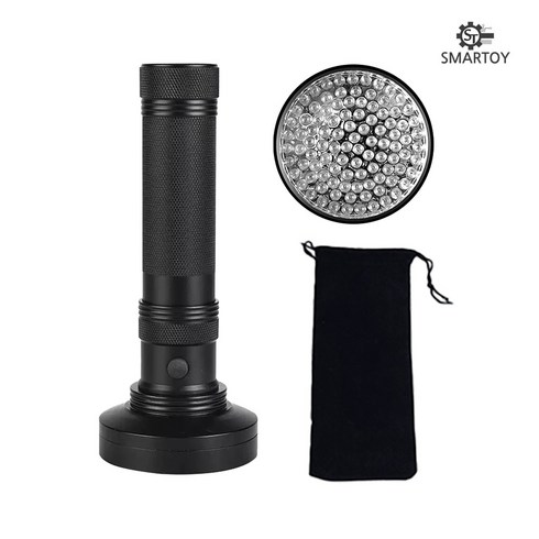 스마토이 100LED UV랜턴 자외선 손전등 블랙라이트, 1세트