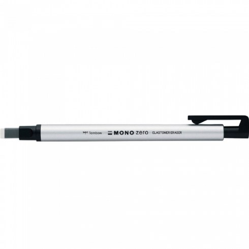 DM Tombow MONO 지우개 펜 네모, 실버, 1개