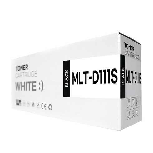 삼성 MLT-D111S 호환토너 SL-M2027 M2077F M2074F, 검정, 1개