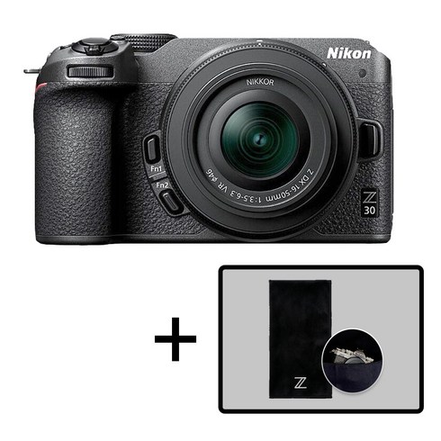 니콘 Z30 (이미징코리아 정품) 미러리스 카메라 (주)위키리스트, Z30+16-50 렌즈KIT + 니콘정품융