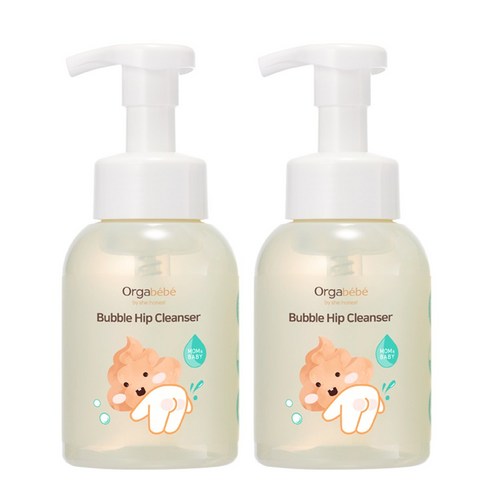 오가베베 버블 이너 클렌저 버가못 에센셜 오일향, 300ml, 2개