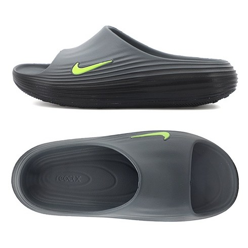 나이키 남여공용 키높이 쿠션슬리퍼 리액트 X 리주버네이트 슬라이드