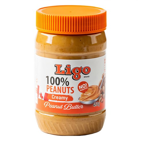 리고 100% 땅콩버터 크리미, 453g, 1개