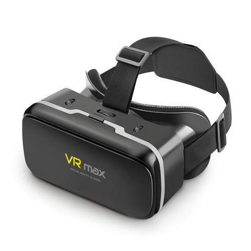 코시 가상현실 스마트폰 VR기기 360도 초점 조절 블랙, VR4076, 1개
